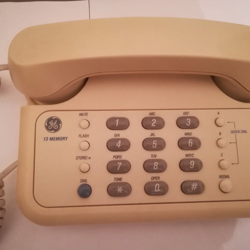 General Electric and Siemens landline phones like new, set of two