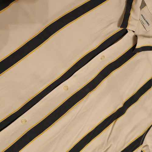 Jack & Jones men's shirt XL like new, white and blue
