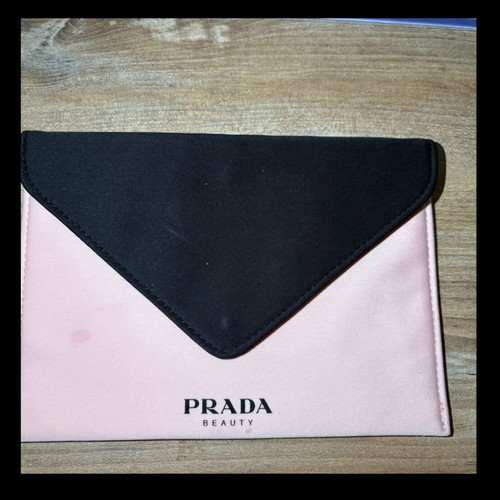 Prada toiletry bag like new with Candy perfume and Laneige product