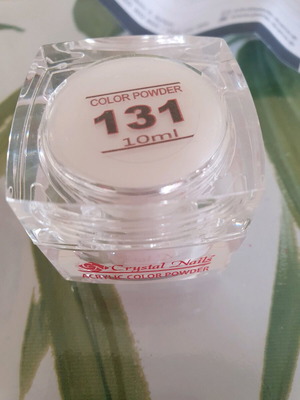 Σκόνη ακριλικού Crystal Nails με γκλίτερ απόχρωση