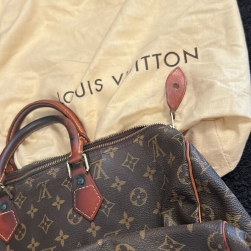 LV Speedy handbag used Louis Vuitton 40x25x20 cm