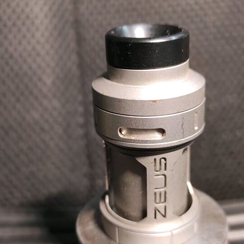 Zeus RTA Sanded rebuildable pneumatic vaporizer used