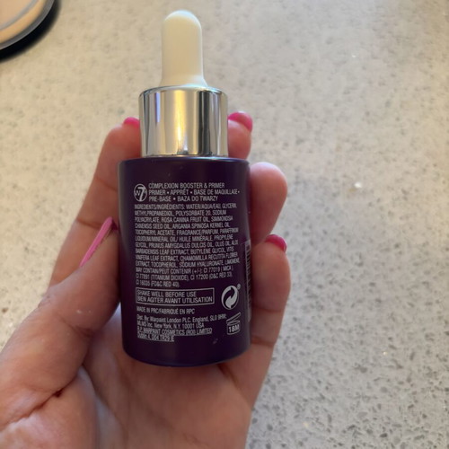 W7 Princess Potion Complexion Booster & Primer 30ml like new