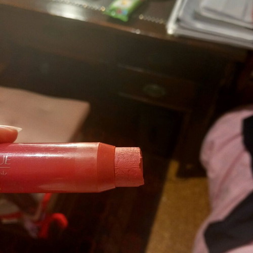 Clinique stick blush used, shade Roly poly rosy
