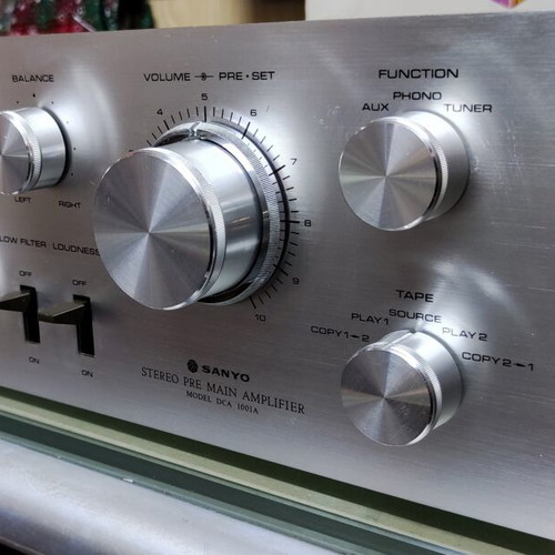SANYO DCA-1001A amplifier used