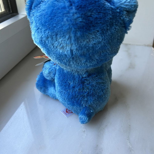 Ty Beanie Boos Romeo Blue Collectible Bear Italy-exclusive new