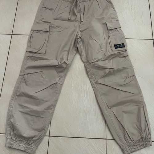 H&M cargo jeans like new, beige