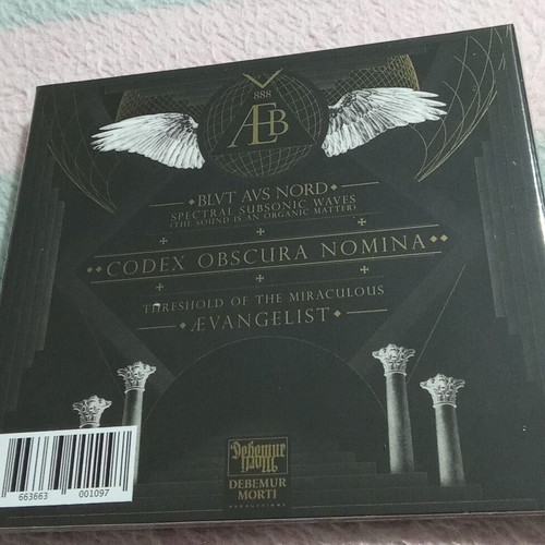 Blut Aus Nord / Aevangelist Codex Obscura Nomina CD new