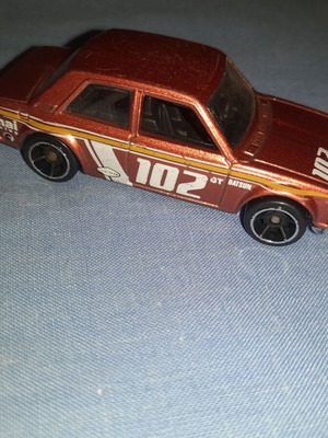 Hot Wheels Datsun Bluebird 510 играчка кола, меден