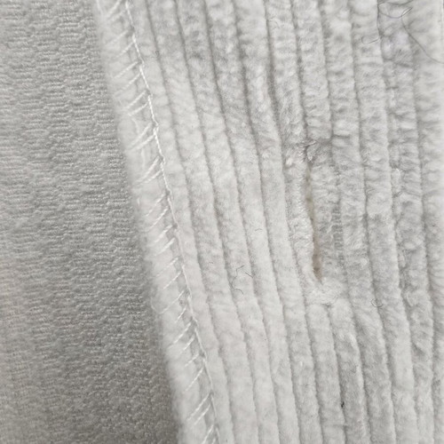 Corduroy skirt white vintage handmade like new