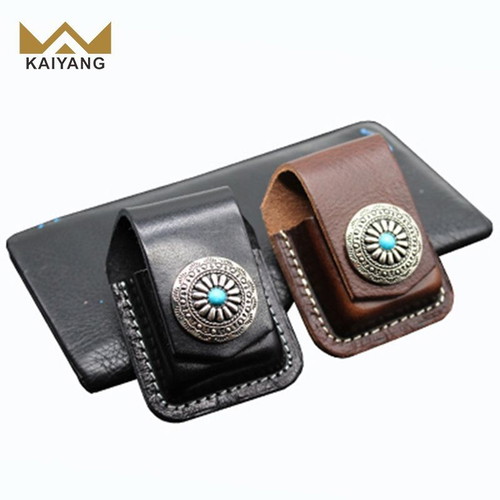 Leather lighter case Crazy Horse for Zippo lighters new