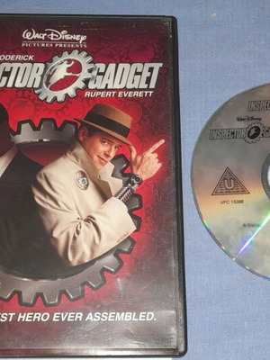 Inspector Gadget DVD used, comedy with subtitles