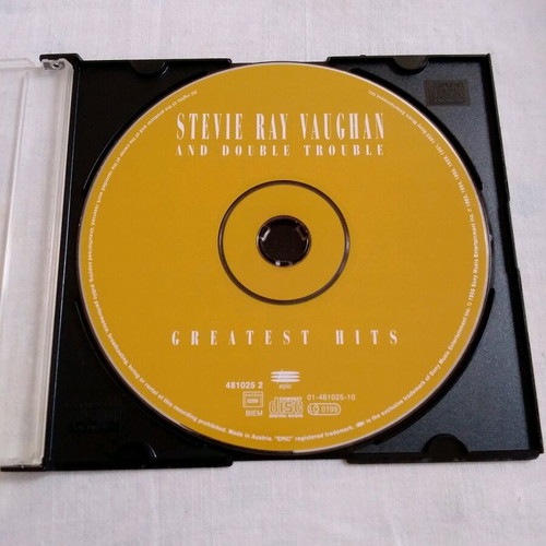 Stevie Ray Vaughan Greatest Hits CD used without original case
