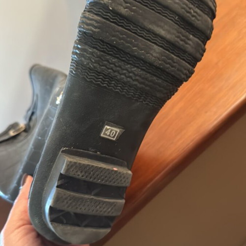 Next black boots like new, size 40
