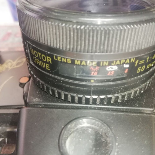 Sony Big Royal View vintage 35mm film camera used with flash
