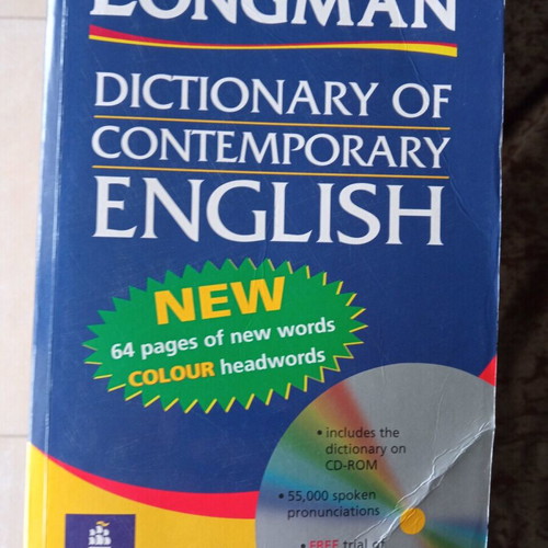 Longman English Dictionary used with CD