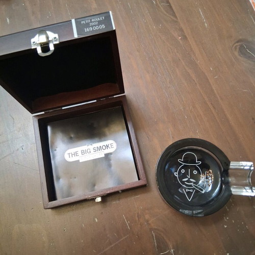 RITZENHOFF Collectible Cigar Ashtray new model PETIT ROULET 2002