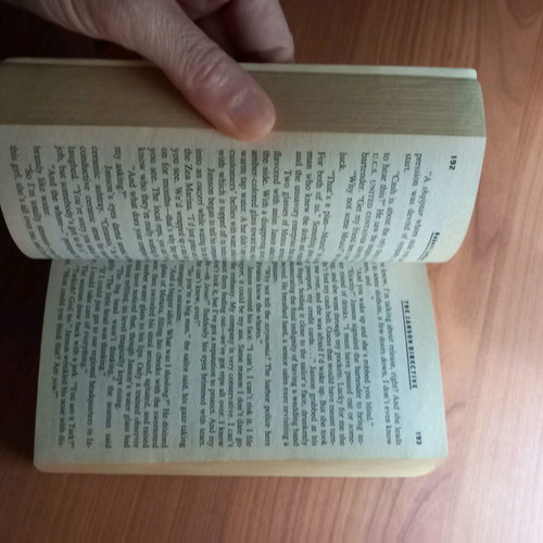 The Janson Directive novel like new, English
