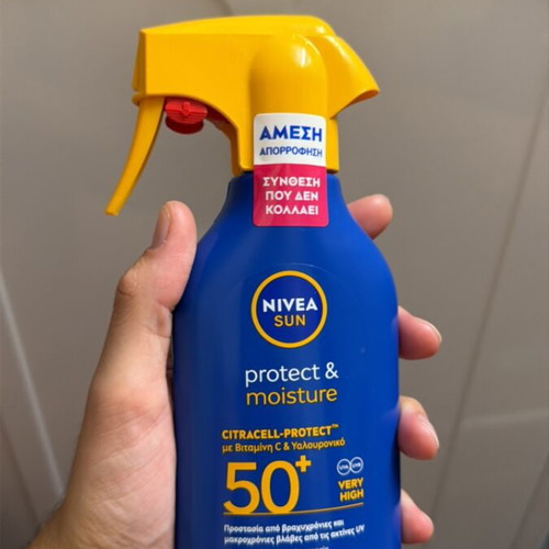 Nivea Sun Protect SPF 50 with Vitamin C and Hyaluronic Acid new