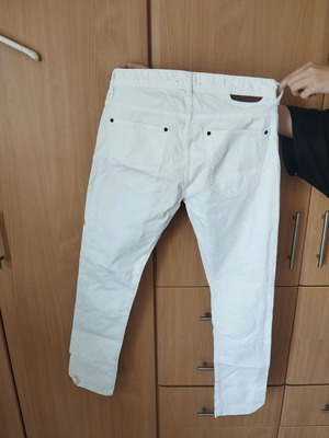Zara white pants size M like new