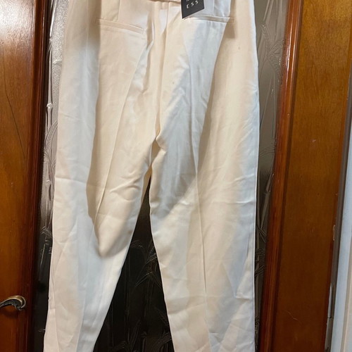 Access fashion pants new, size M, white with tags