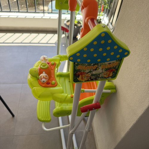 Bebe Stars Duck Green Baby Swing new with musical toy