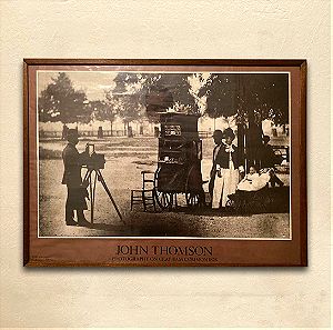 μεγάλο Αντίγραφο φωτογραφίας Jhon Thomson με κορνίζα