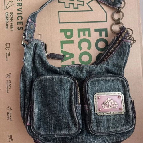 Fornarina Denim Handbag