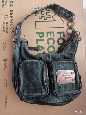 Fornarina Denim Handbag