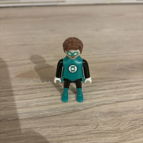 Green Lantern Playmobil figure from Kinder Surprise and DC Comics collaboration
