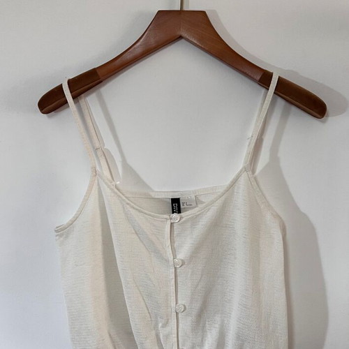 H&M top white thin fabric like new