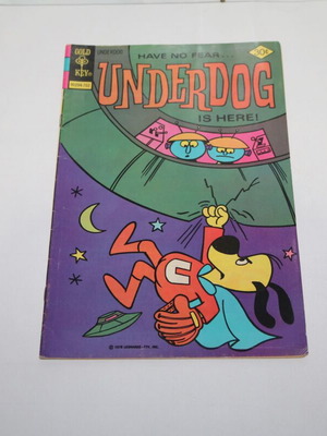Underdog #11 used vintage comic 1977 Gold Key Comics