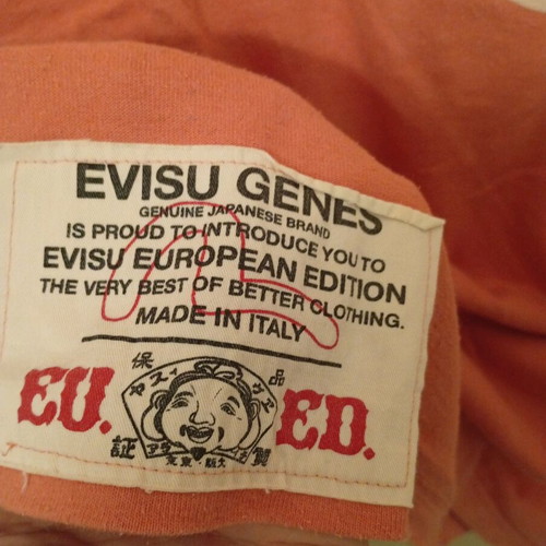 Evisu, t shirt,European Edition,Made in Italy