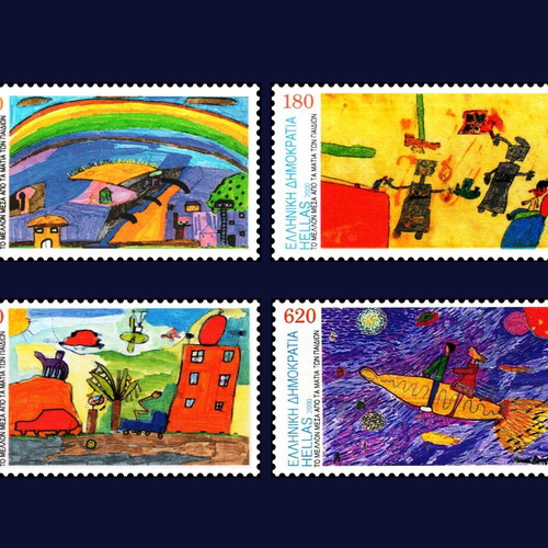 Greek Stamps 2000 Mint Never Hinged Collection
