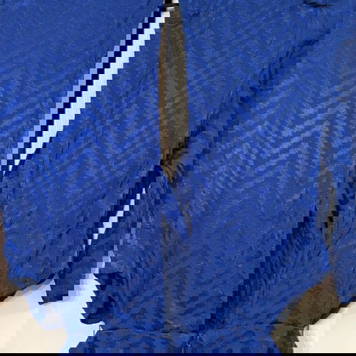 Μπλε ρουά ολόσωμη φόρμα cut out XS