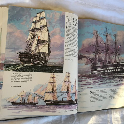 The Story of Ships hardcover used book 1965 edition