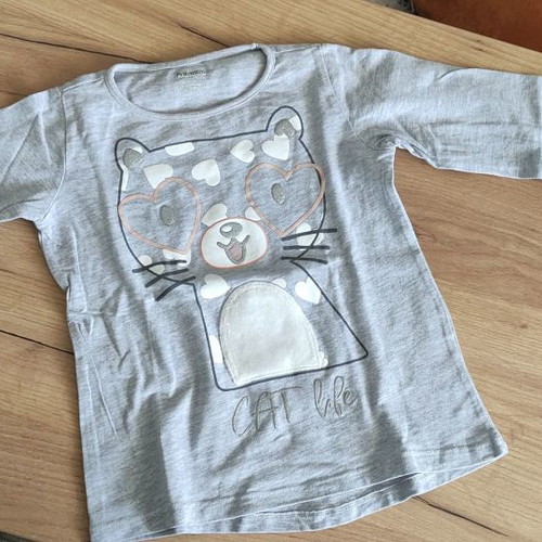 Prenatal children's blouse used, grey, size 104 cm