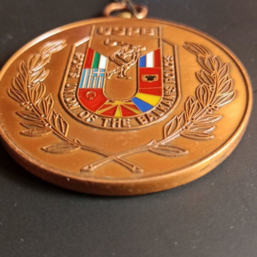 USPB Metal Medal 4th Balkan Police Judo Championship Athens 2002 like new