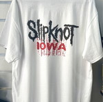 Slipknot cotton T-shirt, size Large, white