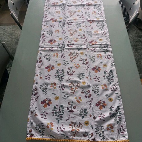 Floral table runner new size 50x150