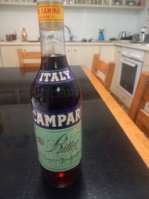 Campari sealed drink from the 90s