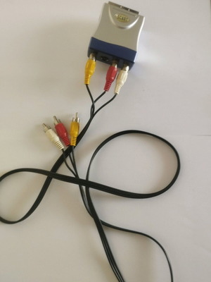 TV кабели и антени като нови, две малки антени и scart с AV