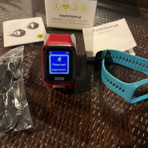 TomTom Spark Cardio+ Music sport GPS watch used