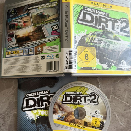 Collin McRae Dirt 2 PS3 PlayStation 3 Pal Edition like new
