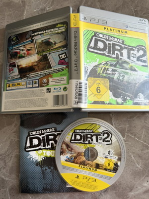 Collin McRae Dirt 2 PS3 PlayStation 3 Pal Edition like new
