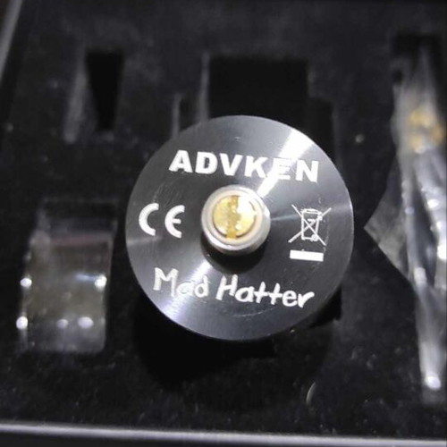 Advken Mad Hatter RDTA black like new
