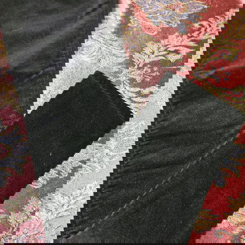 Orchestra παντελόνι νούμερο 12 σαν καινούργιο, μαλακό βελουτέ μαύρο