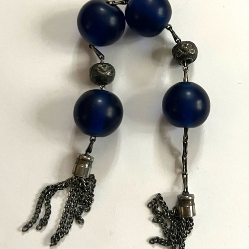 Blue Worry Beads like new
