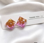 Handmade resin earrings new