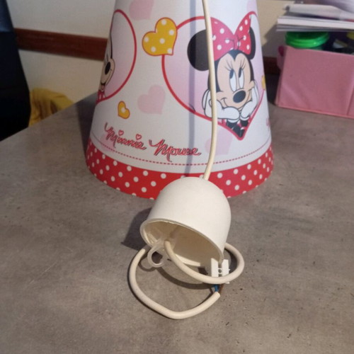 Minnie Mouse ceiling light like new children's